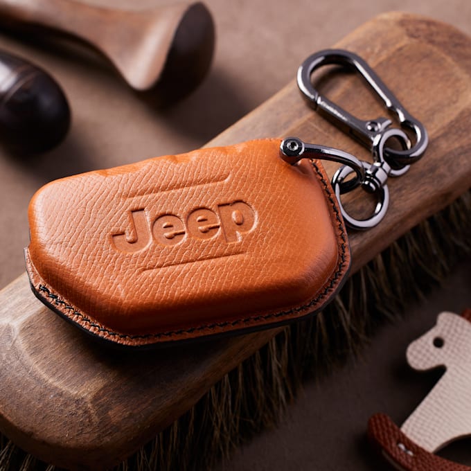 create high end leather product photography