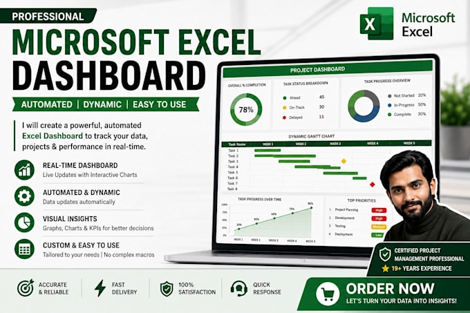 dashboard in microsoft excel