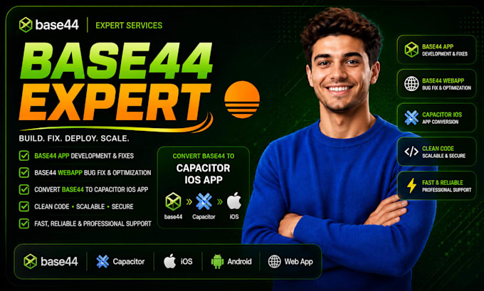 base44 expert fix base44 app base44 webapp convert base44 to capacitor ios