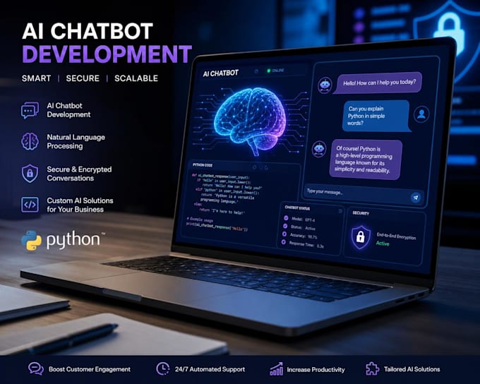 develop ai chatbot using python and openai