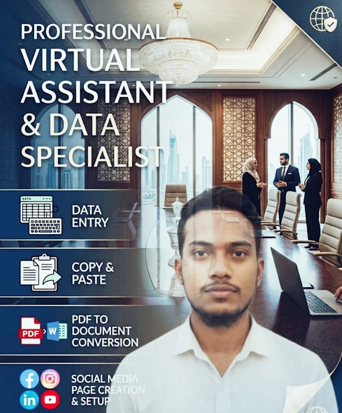 iwill do professional data entry and web research