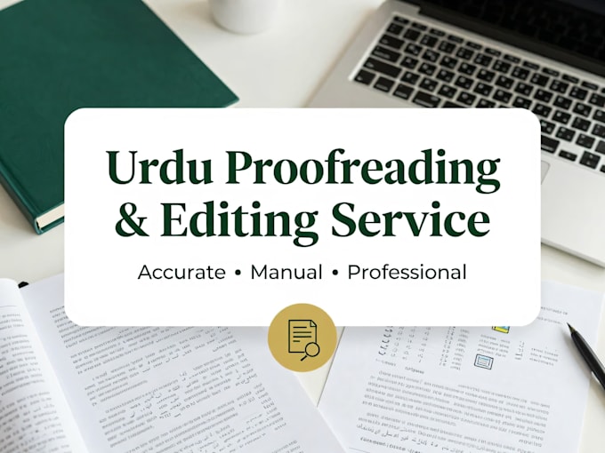 urdu proofreading and editing service