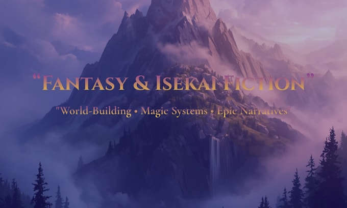 ghostwrite your fantasy or isekai fiction novel chapters