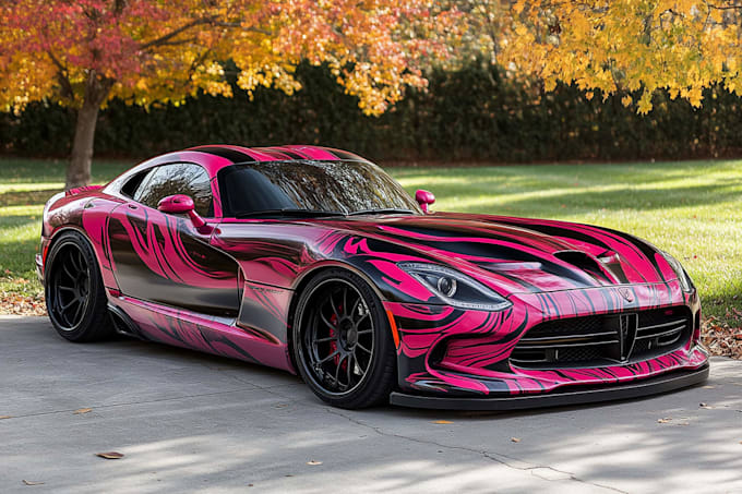 design a custom vehicle wrap