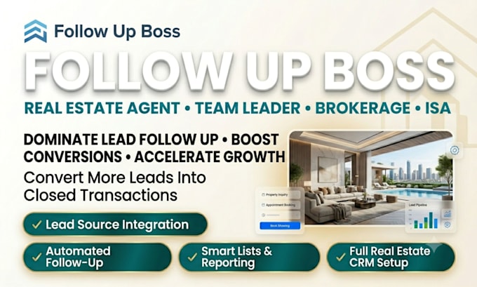 real estate crm follow up boss crm, real estate marketing, real estate website