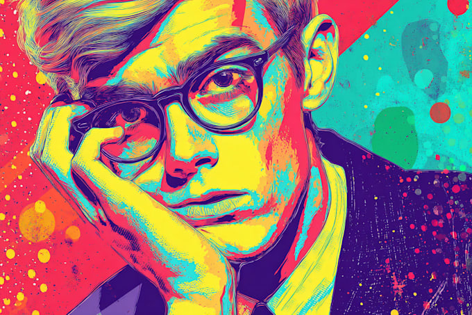 do creative pop art illustrations