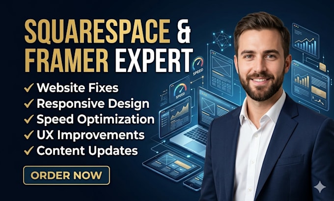 speed up and optimize your framer or squarespace website for better performance