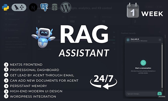 build ai agents using langgraph, rag and fastapi
