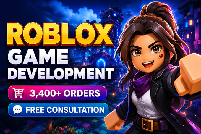design roblox full game creation, roblox scripter, roblox game developer