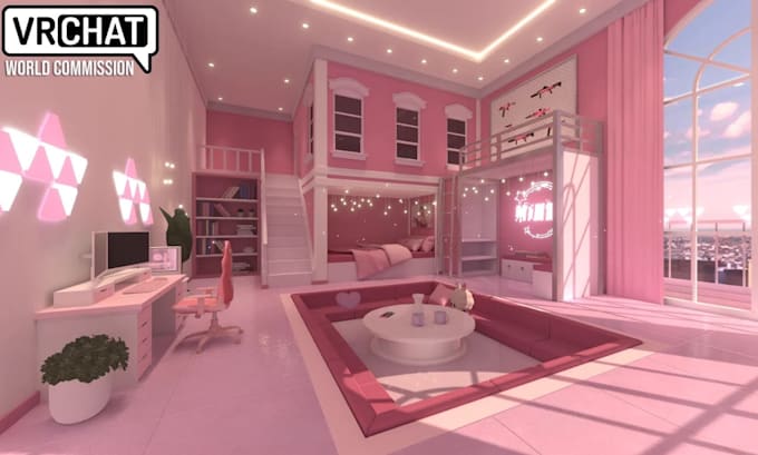 build metaverse spatial io world, vrchat world, atlspace vr world vr environment