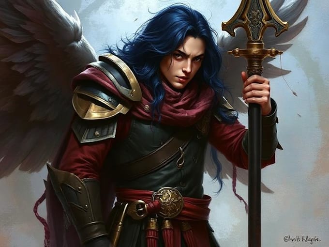fantasy character art and fantasy character art