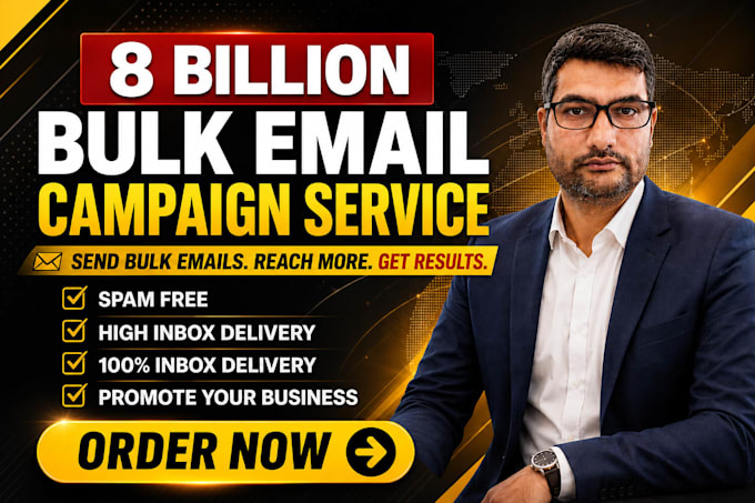 send 960 million bulk email blast, bulk emails and email campaign to inbox
