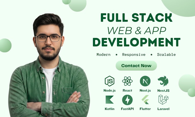 design, debug, develop and deploy websites as web developer