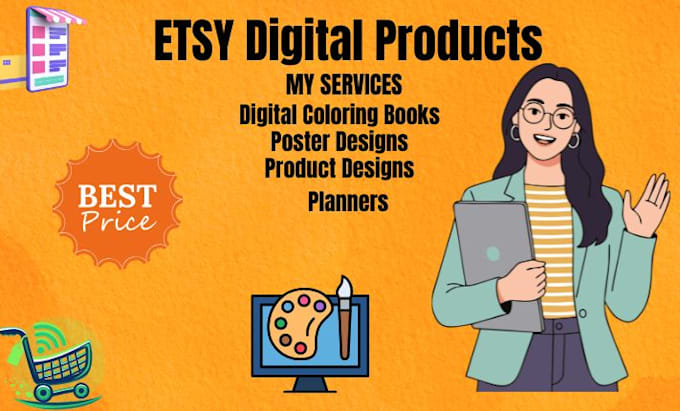 design etsy digital products
