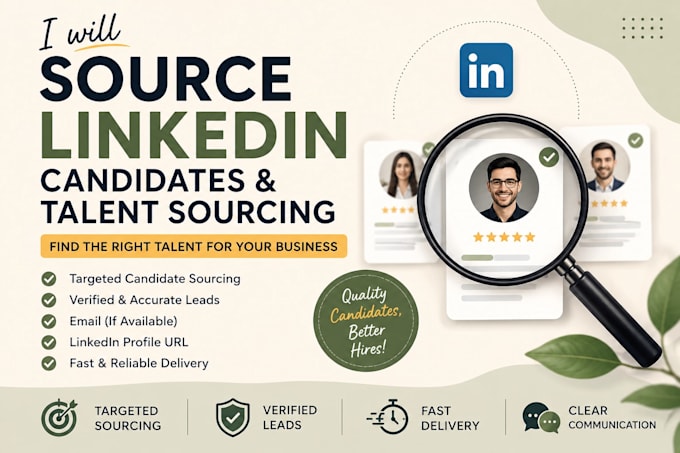 do linkedin recruiting and talent sourcing for hiring