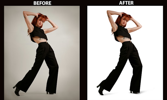 do professional background removal and clipping path