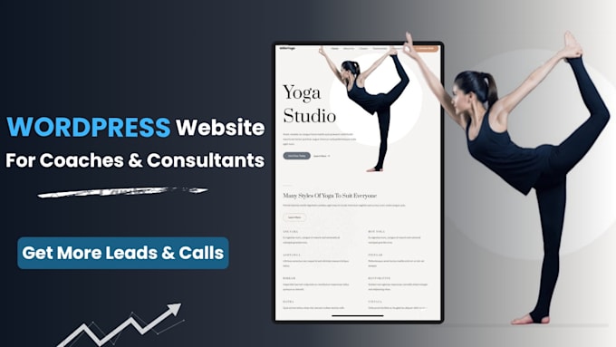 design a wordpress website for coaches and consultants