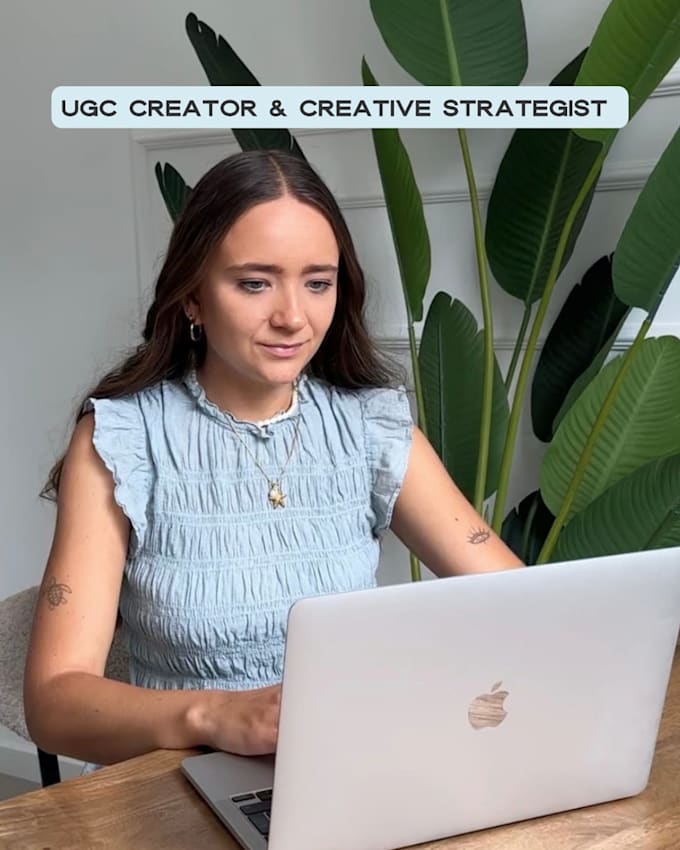 be your german ugc creator and ad creative strategist