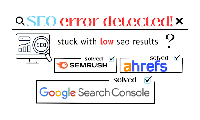 fix technical SEO errors from ahrefs and semrush and do complete website audit