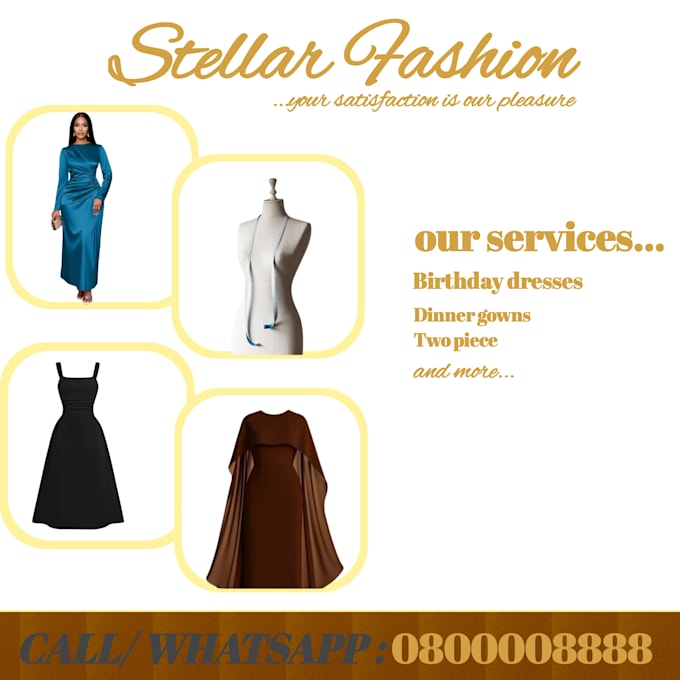 create simple and clear flyer