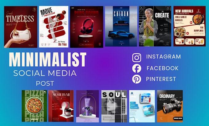 design custom posts and carousel for social media platforms