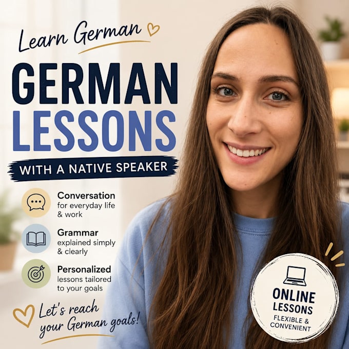 teach you how to fluently speak german