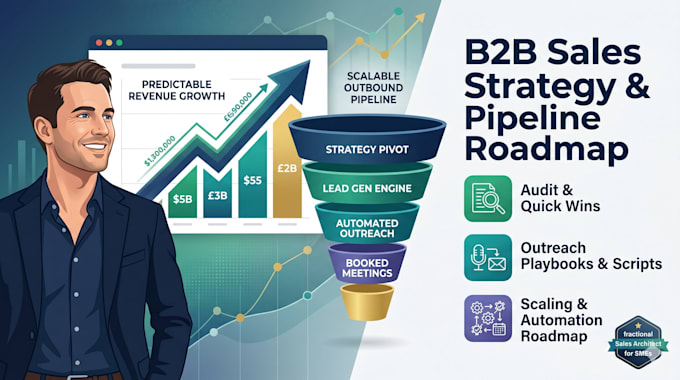 design a high converting sales strategy for business growth