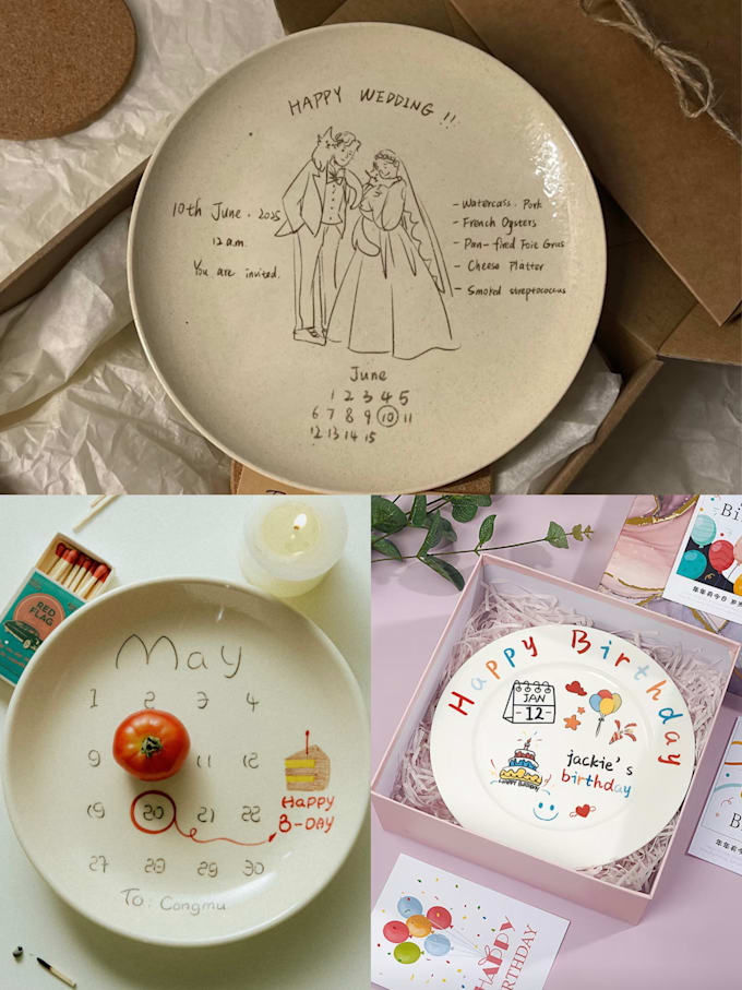 provide customized gift, such as refrigerator, ceramic