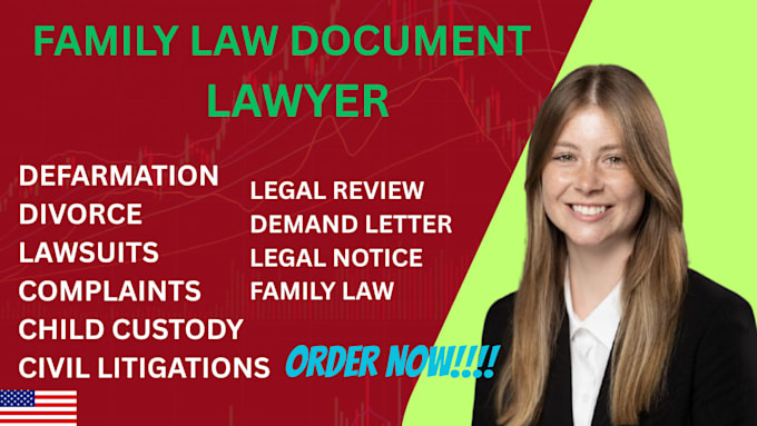 draft divorce, separation, and marital settlement documents