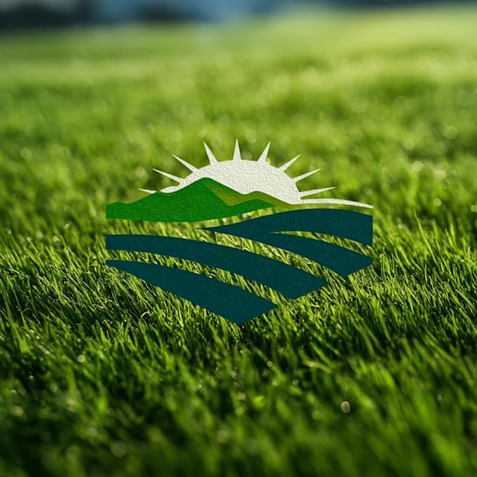 create landscape and lawn care logo