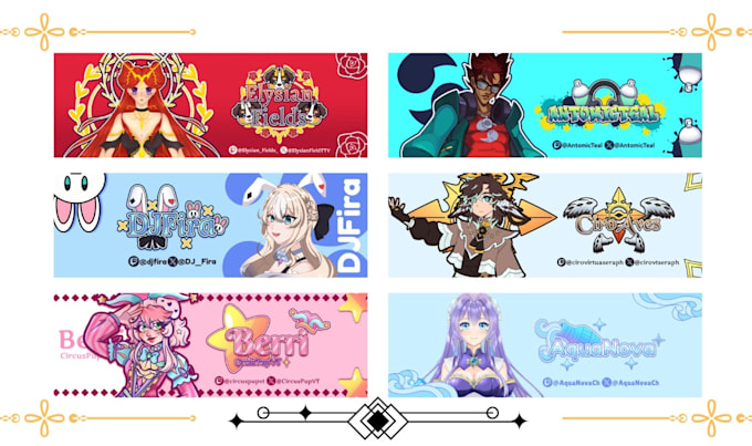 design a vtuber logo or streamer
