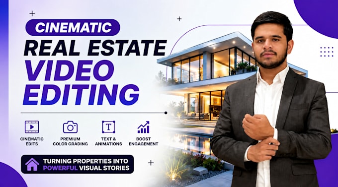 edit cinematic real estate videos and property reels