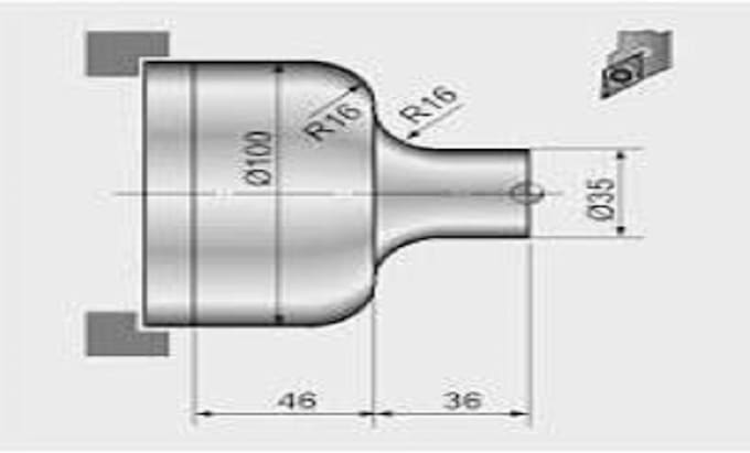 write cnc g code programming for turning parts with fanuc control