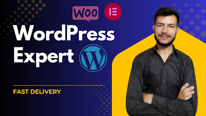 design wordpress website and woocommerce store