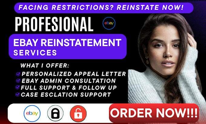 reinstate ebay suspension appeal ebay restriction do ebay account reinstatement