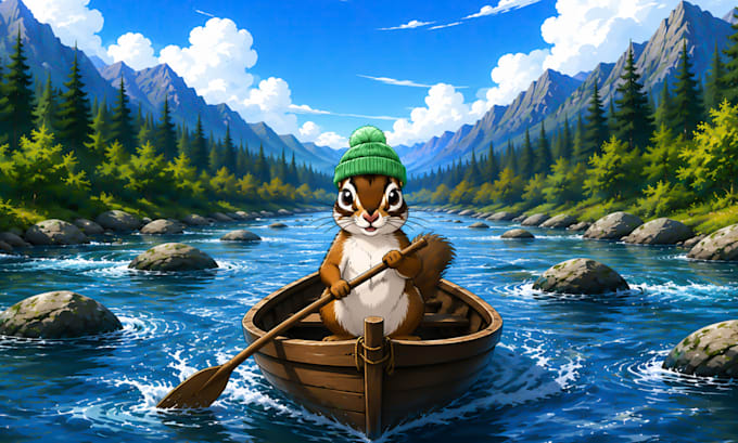 create disney style cartoon animation