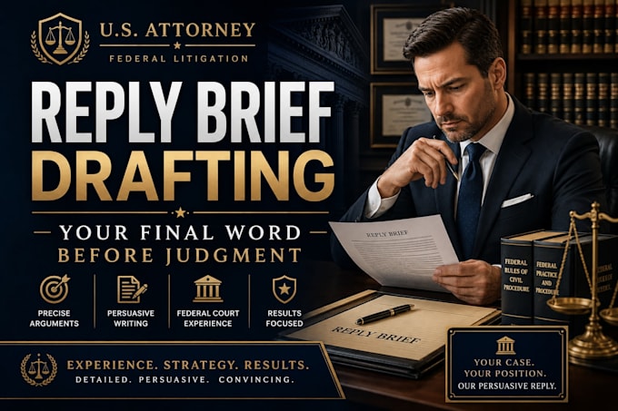 draft a powerful reply brief in support of summary judgment