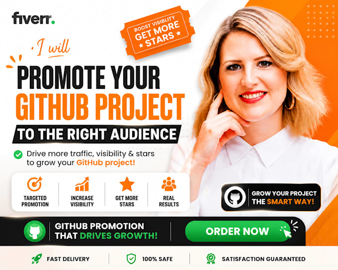 do github promotion github repository for more stars followers