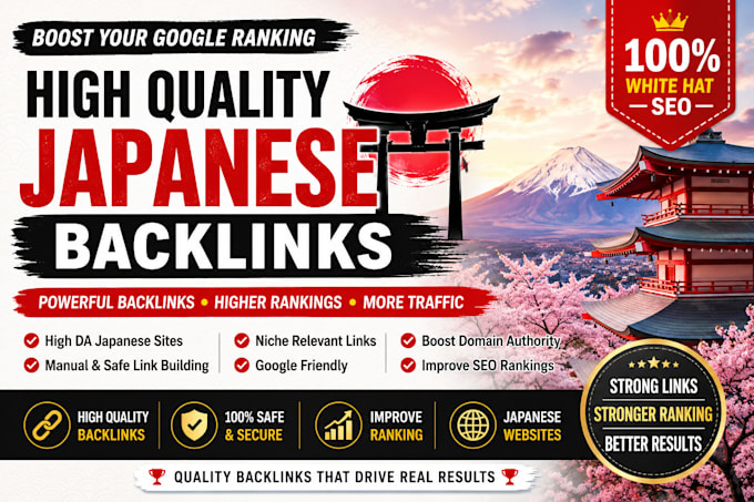build high quality japanese guest post for google SEO ranking
