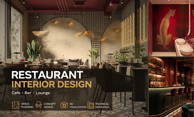 design premium restaurant and cafe interiors