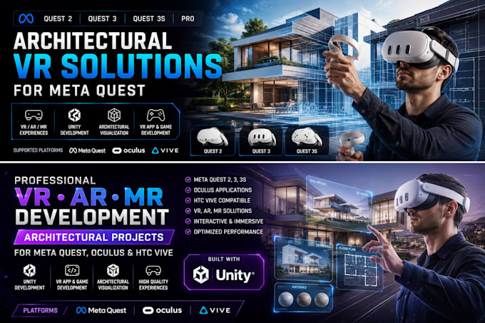 develop VR games and apps for oculus meta quest 2, 3, pro in ue5