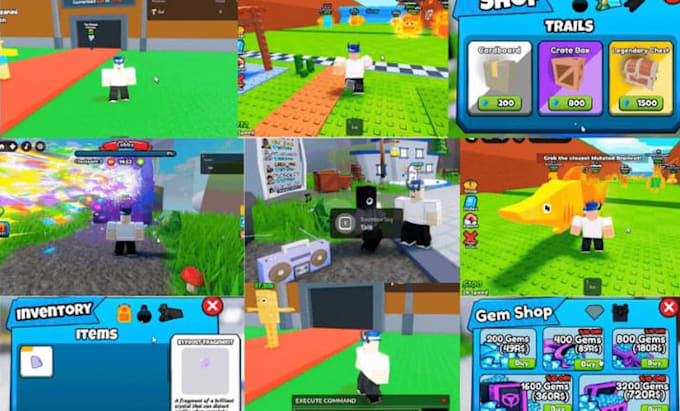 script full roblox game, develop roblox creation, fix bug