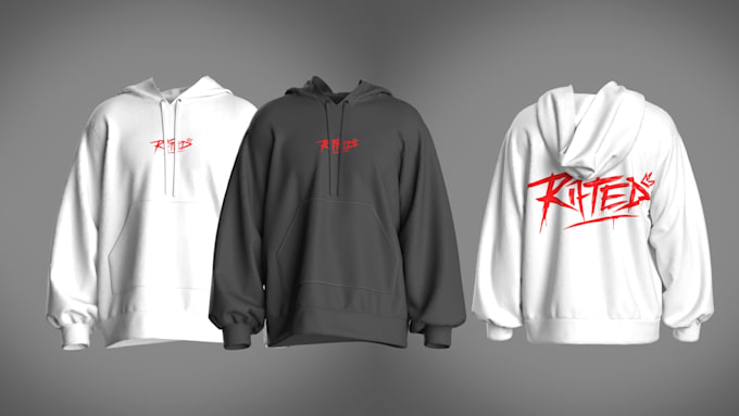 create realistic hoodie or tshirt graphic mockups