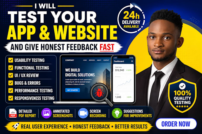 provide honest user feedback for your mobile app or website