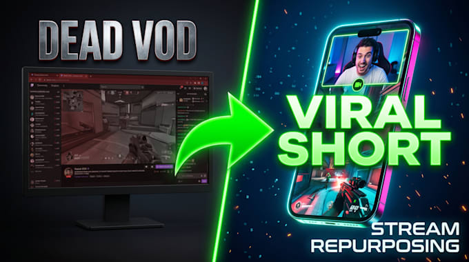 do stream repurposing for gaming shorts and tiktok