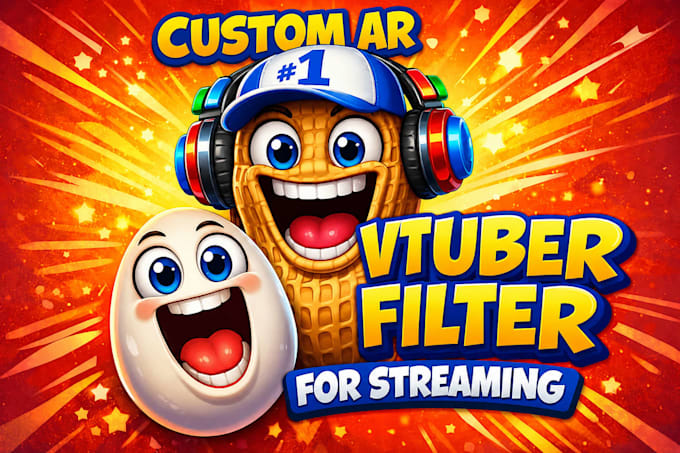 create custom 3d ar vtuber filter for snap camera and lens studio streaming