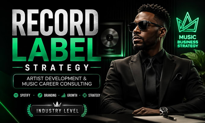 provide record label strategy and artist development consulting