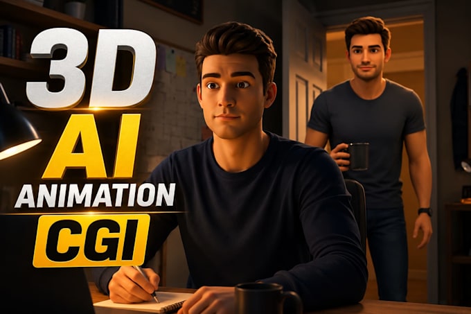 we stylized 3d pixar animation 3d character pixar style 3d style ai animation
