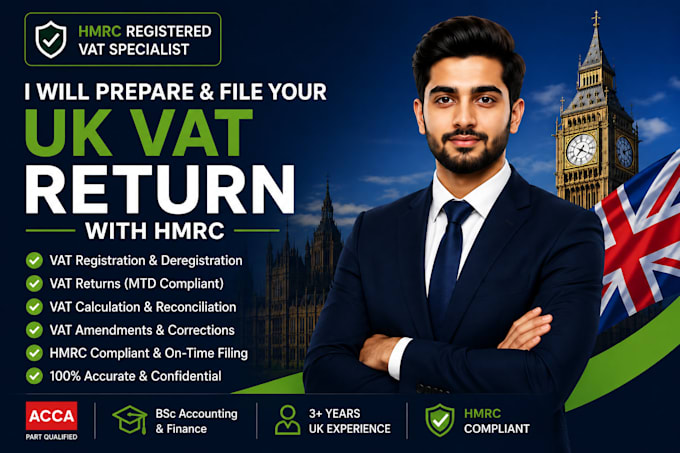 prepare and submit your UK vat return to hmrc