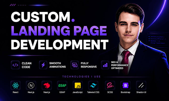 build a modern responsive and animated website